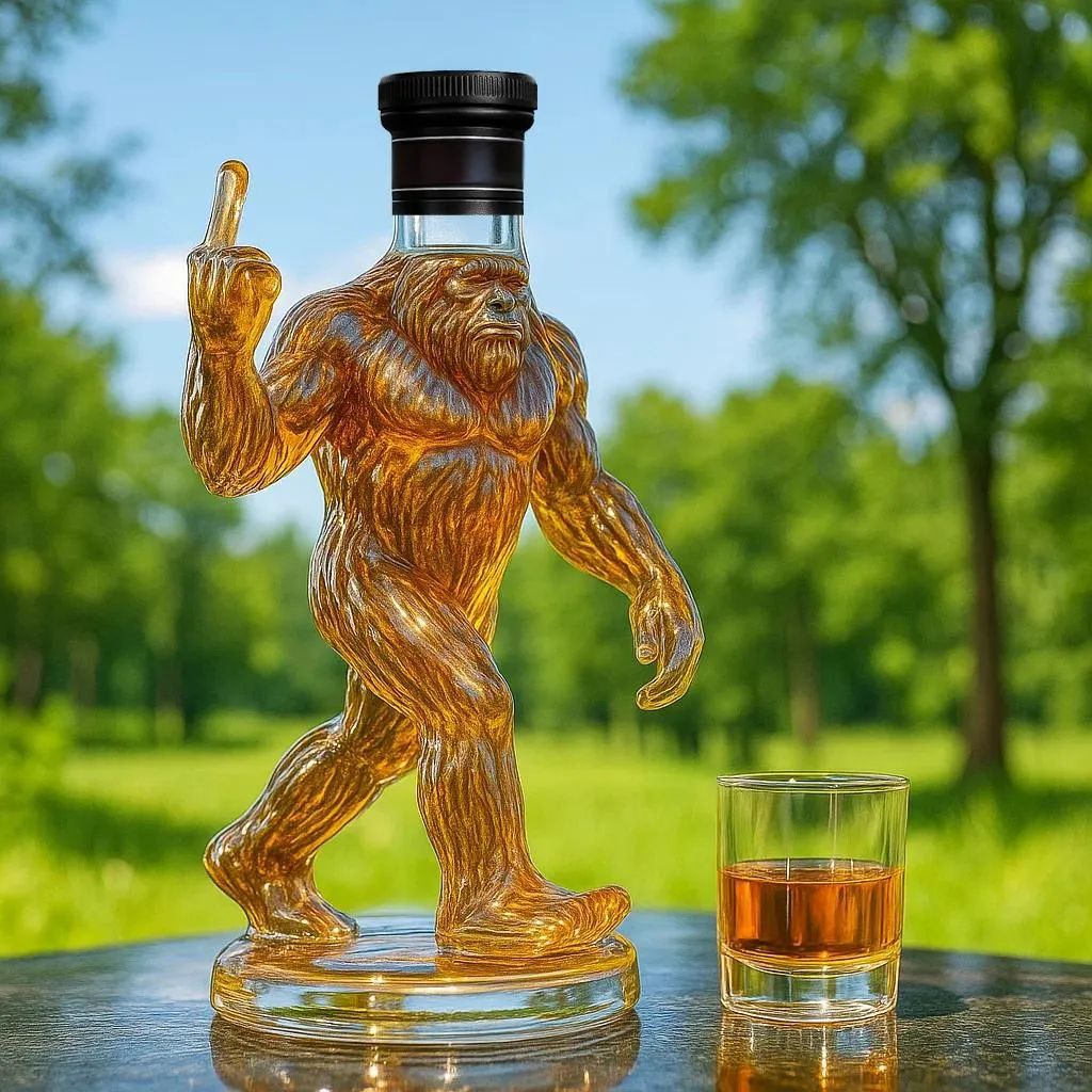 Unique whisky bottles