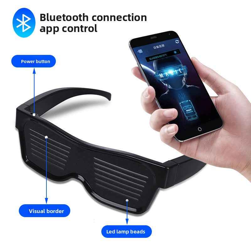 Bluetooth Luminous Glasses
