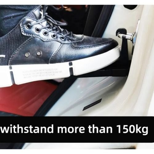 (FST-RV-68-1)New Foldable Car Roof Rack Step Car Door Step Multifunction Universal Latch Hook Foot Pedal Aluminium Alloy Safety RV/Car Accessories - JM Variety Store