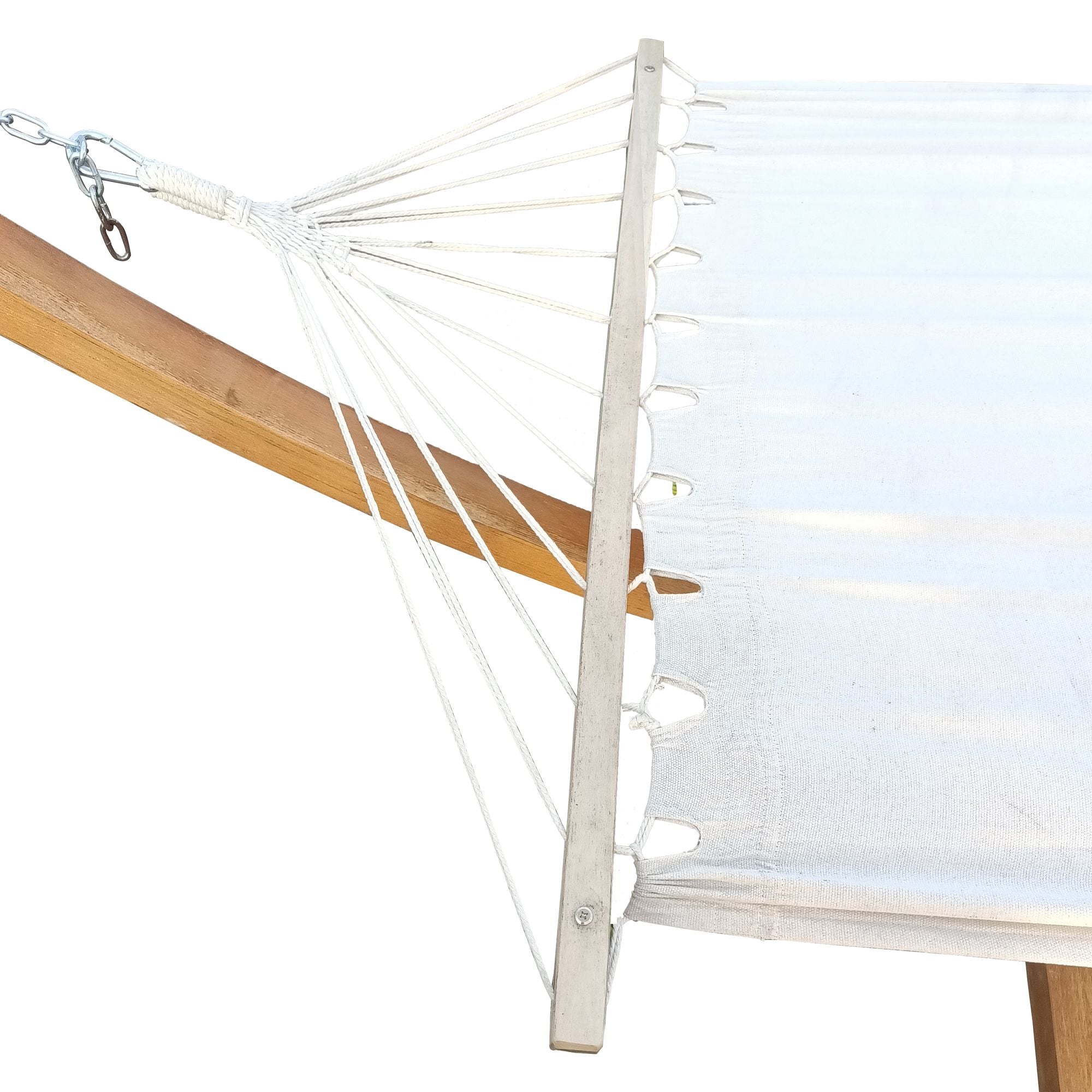 1-Person Hammock with Stand Set for Outside & Inside;  Indoor Outdoor Standalone plywood+canvas - JM Variety Store
