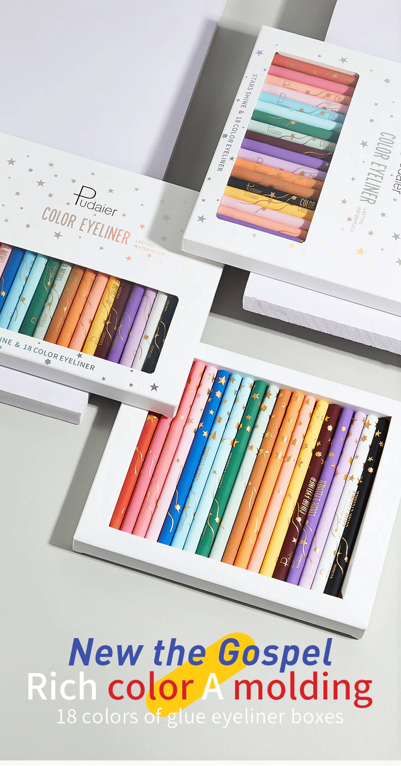 PUDAIER® Crème Gel Eyeliner - Color #15 Pure White