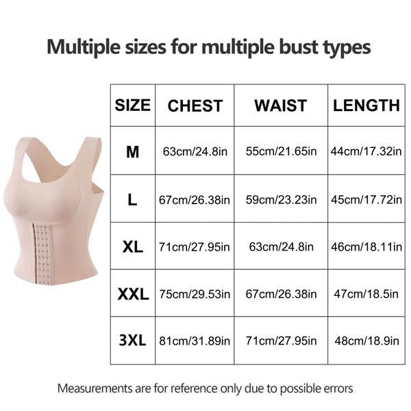 1 Pack Waist training Women with breast pads Waist corset sports belt Hourglass body shaper adjustable - JM Variety Store