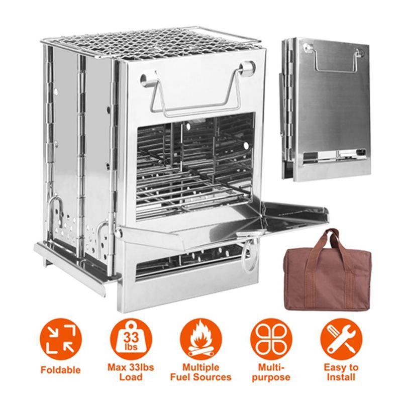 Camping Hiking Picnic Outdoor Cooker Portable Backpacking Stove - JM Variety Store