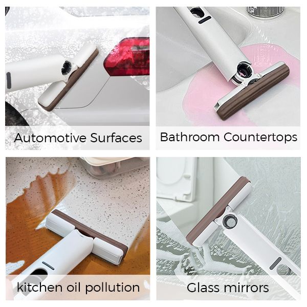 mini mop Portable Self-Squeeze Short Mop - JM Variety Store