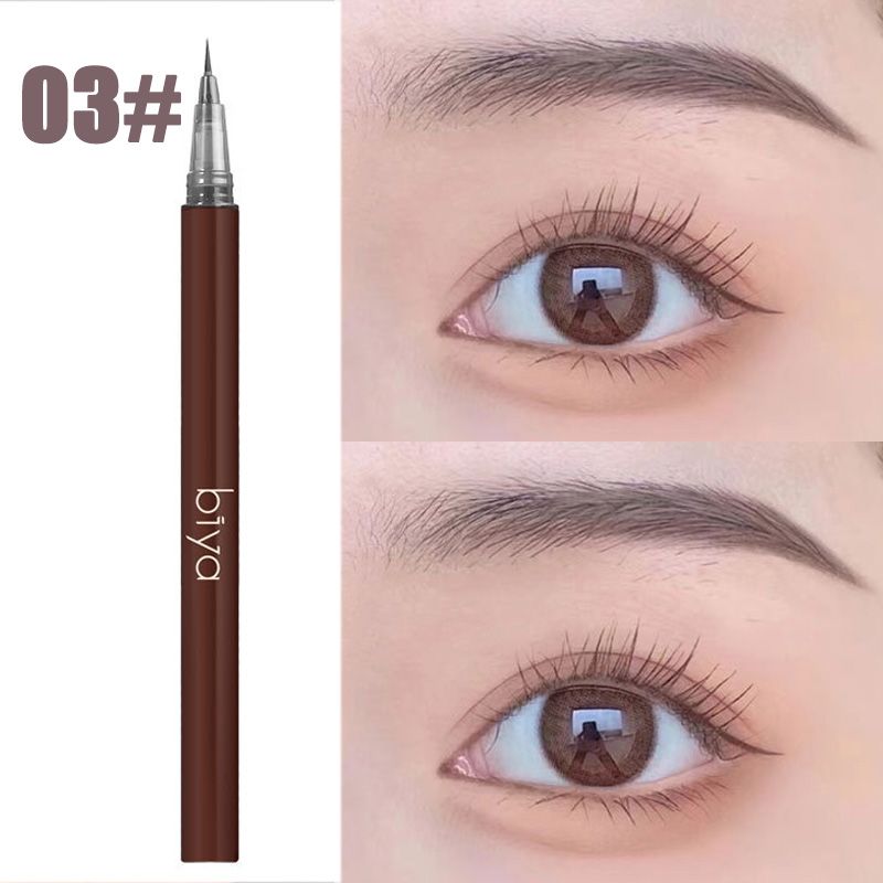 Newly 0.01MM Ultra Thin Head Liquid Eyebrow Pen Natural Waterproof Sweat-proof Eyebrow Pencil For Beginners In Makeup Cosmetic - JM Variety Store