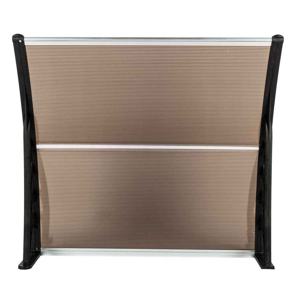 40"x40" Back Door Canopy Polycarbonate Window Door Awning Outdoor Patio Shelter