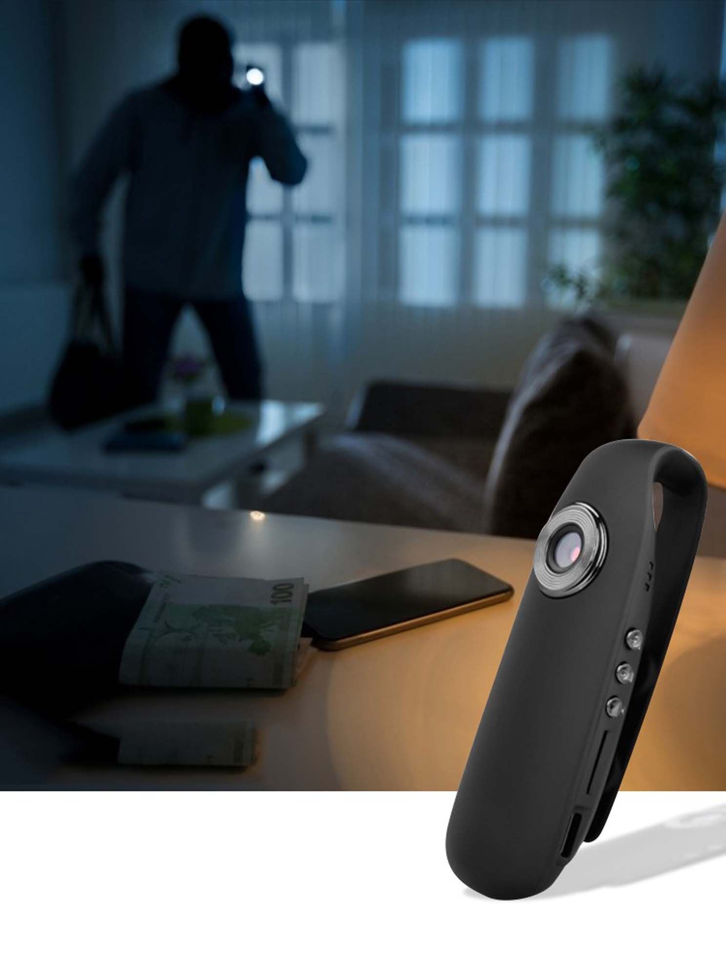 "Receipts" Personal Body Cam ( W 64G Memory Card) - JM Variety Store