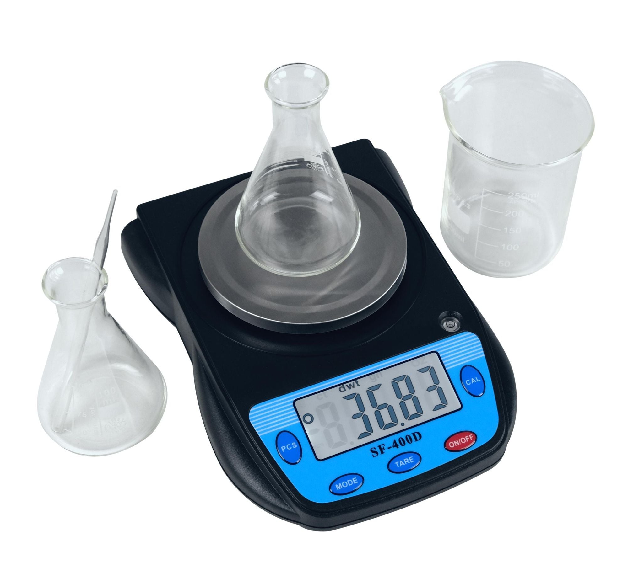 Ounce Carat and Gram Scale 0.01g Accuracy Electronic Scale Science Digital Scale Lab Balance LCD 600g Capacity USB Charger and AC DC Adapter Included - JM Variety Store