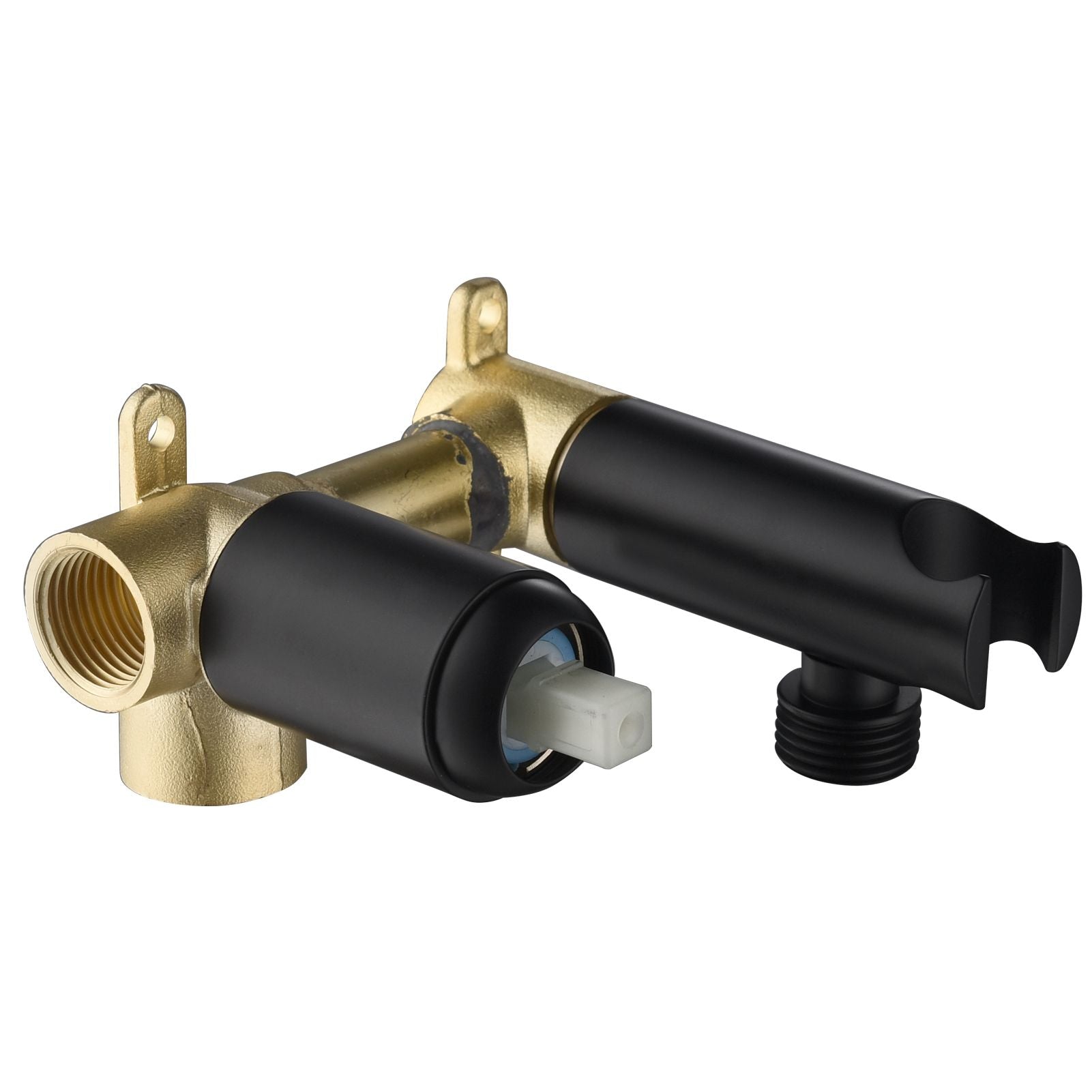 Stainless Steel Toilet Handheld Sprayer Kit Hot and Cold Water Black Bidet Sprayer Set - JM Variety Store