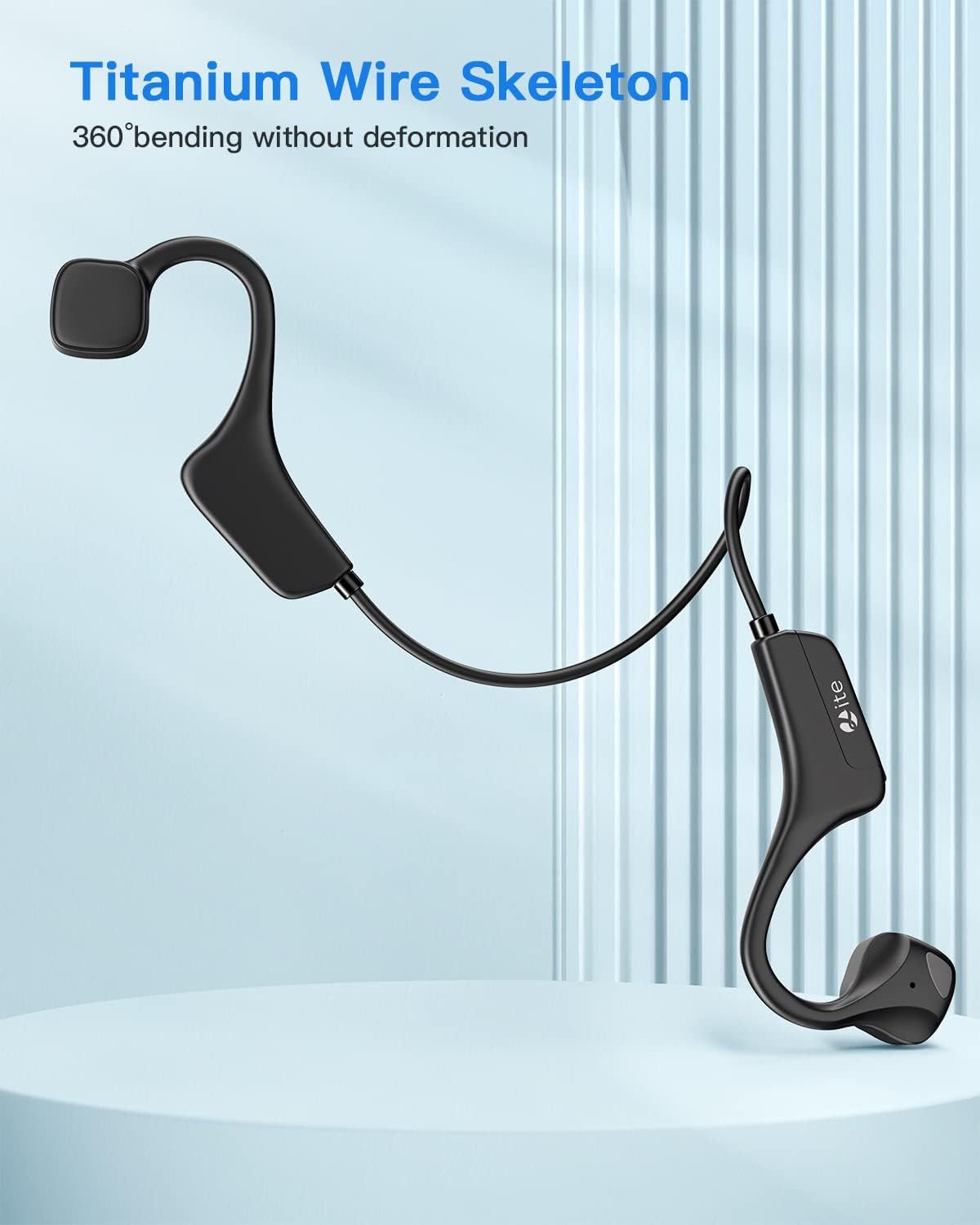 Sport Wireless Bone Conduction Earphones – Open-Ear Safety Design, IPX6 Sweatproof, 8 Hrs Call, US Dropship - JM Variety Store