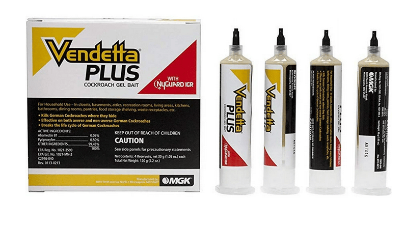 Vendetta Plus Cockroach Gel Bait - 4 x 30gm Tubes by MGK - JM Variety Store