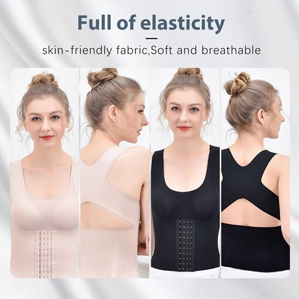 1 Pack Waist training Women with breast pads Waist corset sports belt Hourglass body shaper adjustable - JM Variety Store