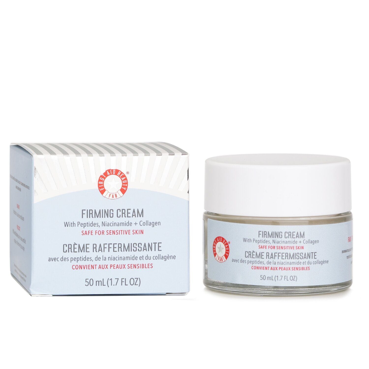 FIRST AID BEAUTY - Firming Cream with Peptides Niacinamide + Collagen 025237 50ml - JM Variety Store