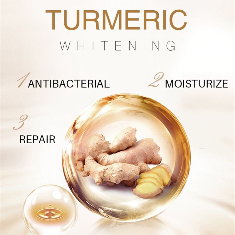 3pcs/set Turmeric Face Care Sets Facial Acne Cleansing Cream Anti-Aging Serum Remover Dark Spots Whitening Facial Oils Skin Care - JM Variety Store