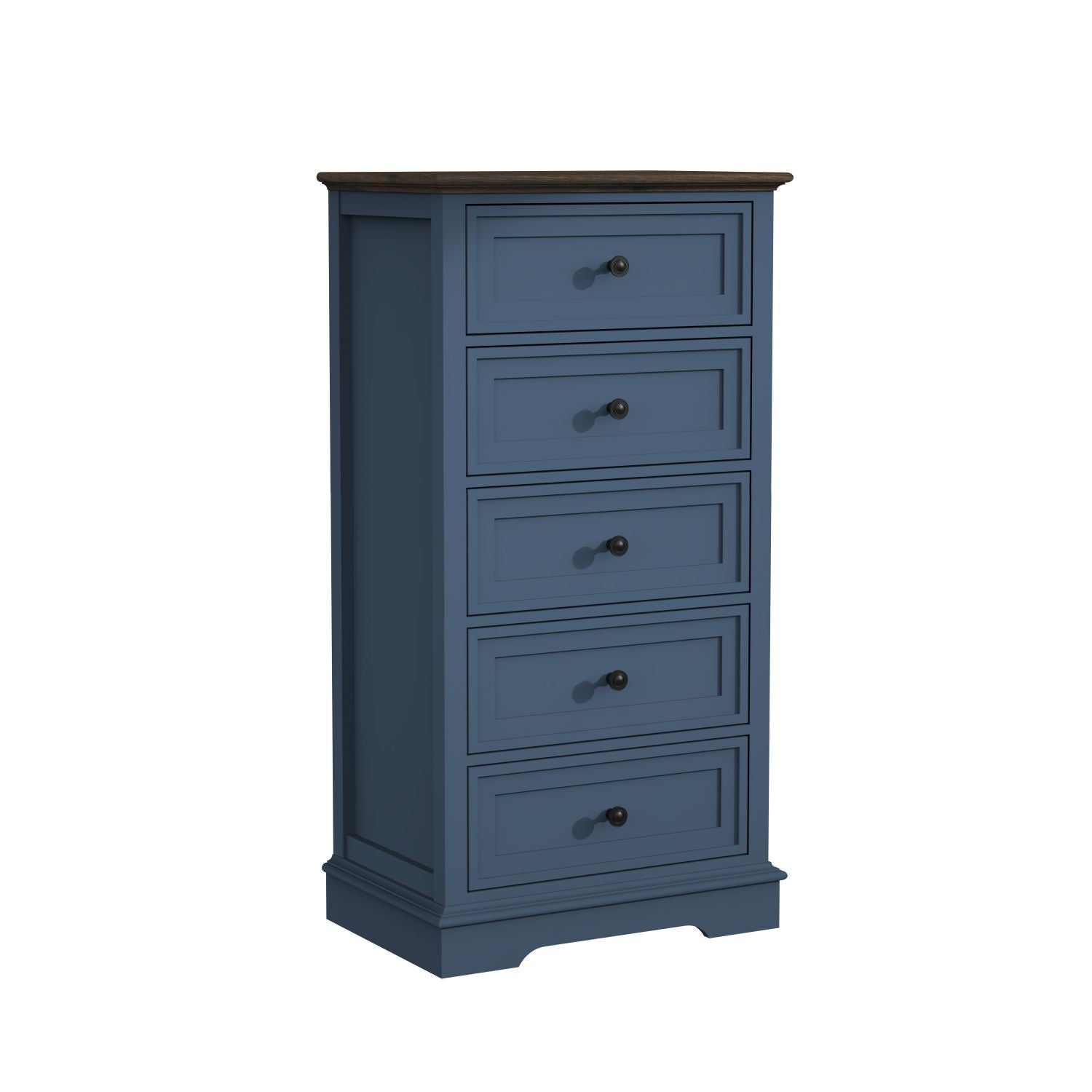 Tall Dresser for Bedroom with 5 Drawers for Closet, Chest of Drawers with Metal Handle - JM Variety Store