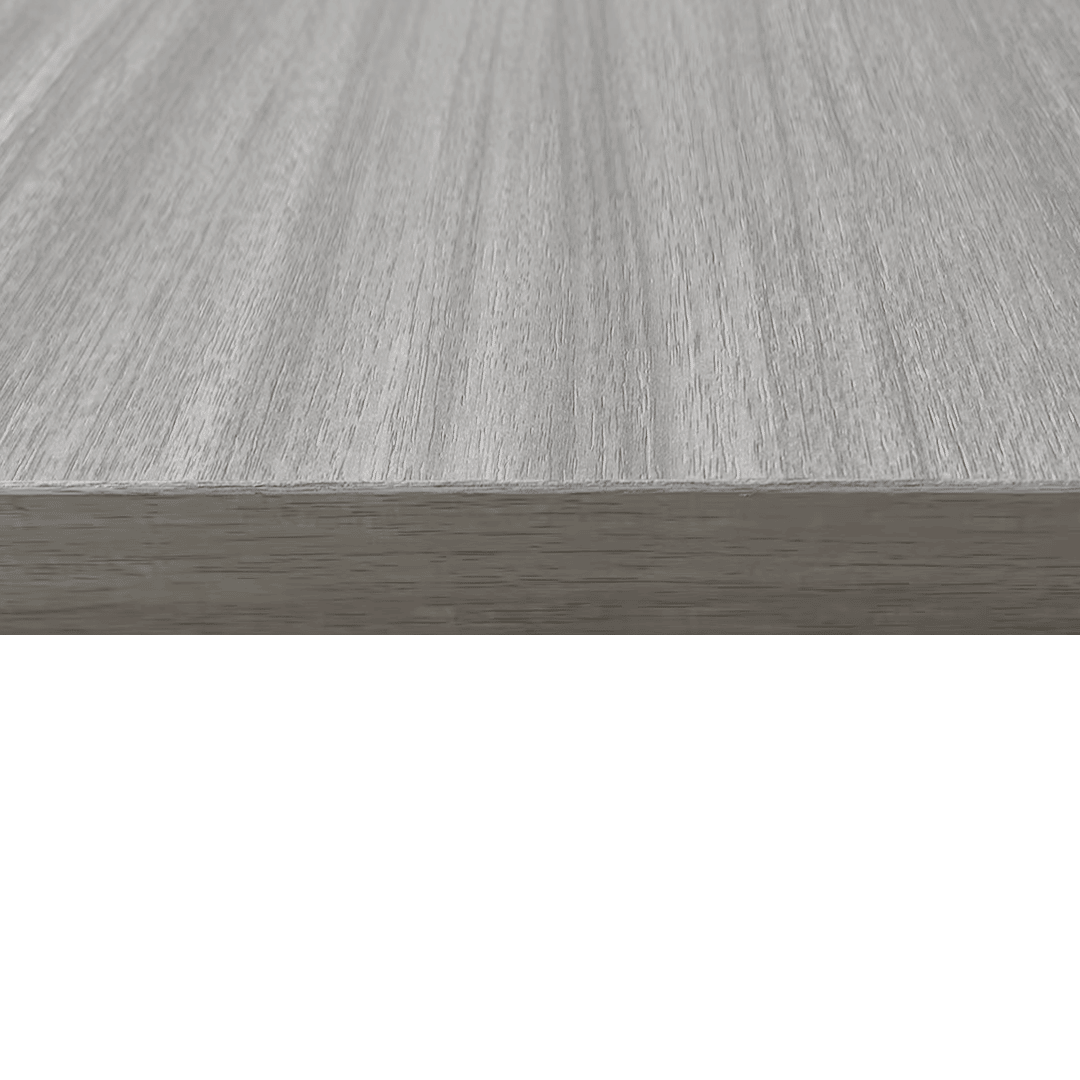 CRAZY ELF 36" x 84" Melamine Integrated Door Slab + 6.6FT Sliding Track Kit + Adjustable Floor Guider + Pull Handle, Modern Interior Door panel, Protected By 2mm Thick Melamine Layer, Moisture-proof - JM Variety Store