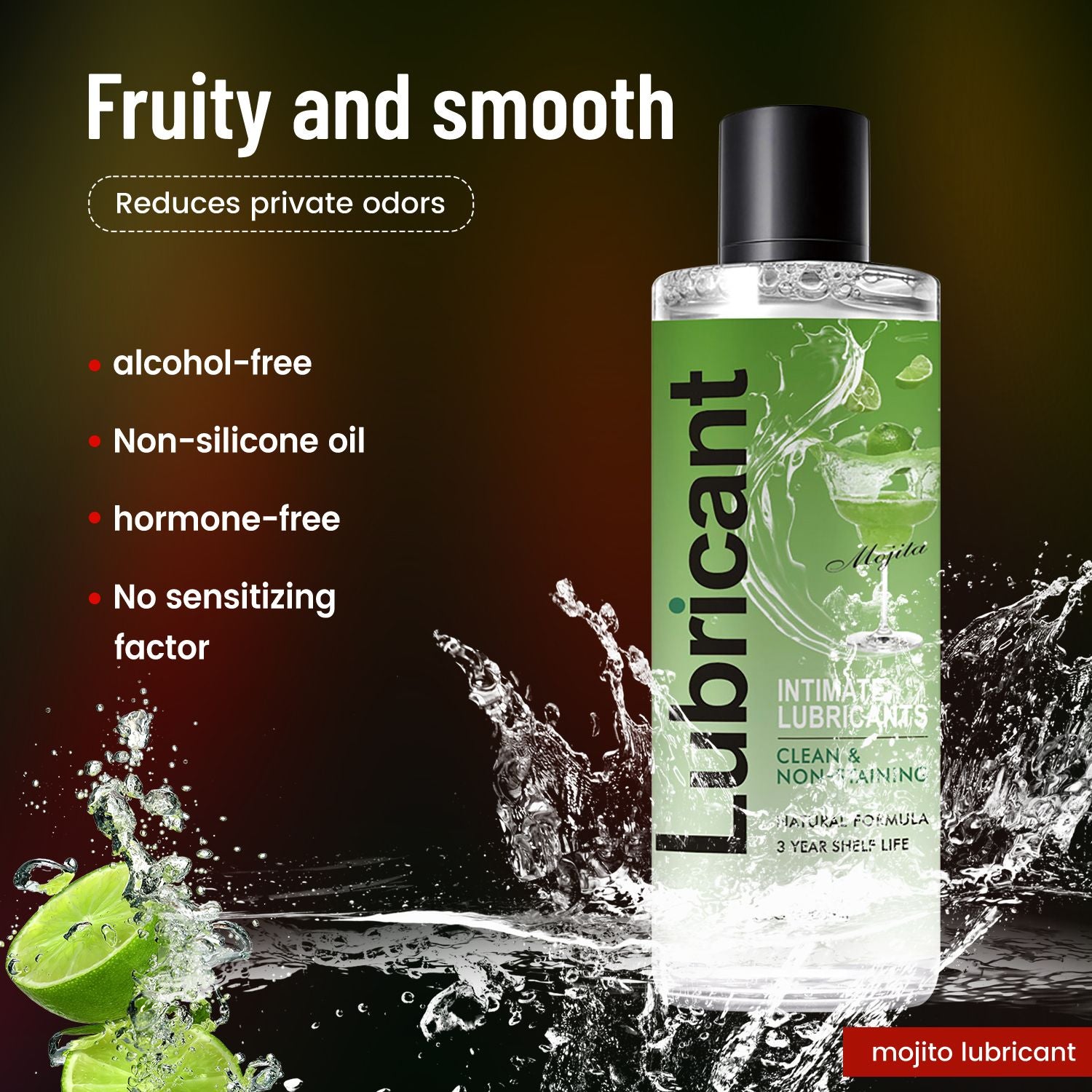 Water-Based Lubricant, Long-Lasting, Non-Sticky, Safe for Toys, Ideal for Men, Women, and Couples, Lubrication Gel for Toys, Large Volume, Gentle - JM Variety Store