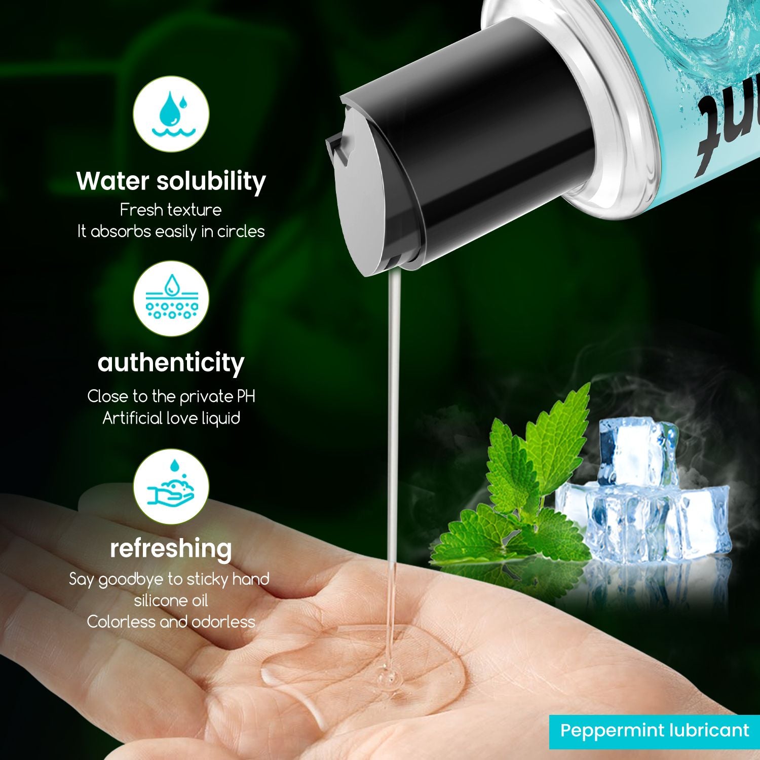 Water-Based Lubricant, Long-Lasting, Non-Sticky, Safe for Toys, Ideal for Men, Women, and Couples, Lubrication Gel for Toys, Large Volume, Gentle - JM Variety Store