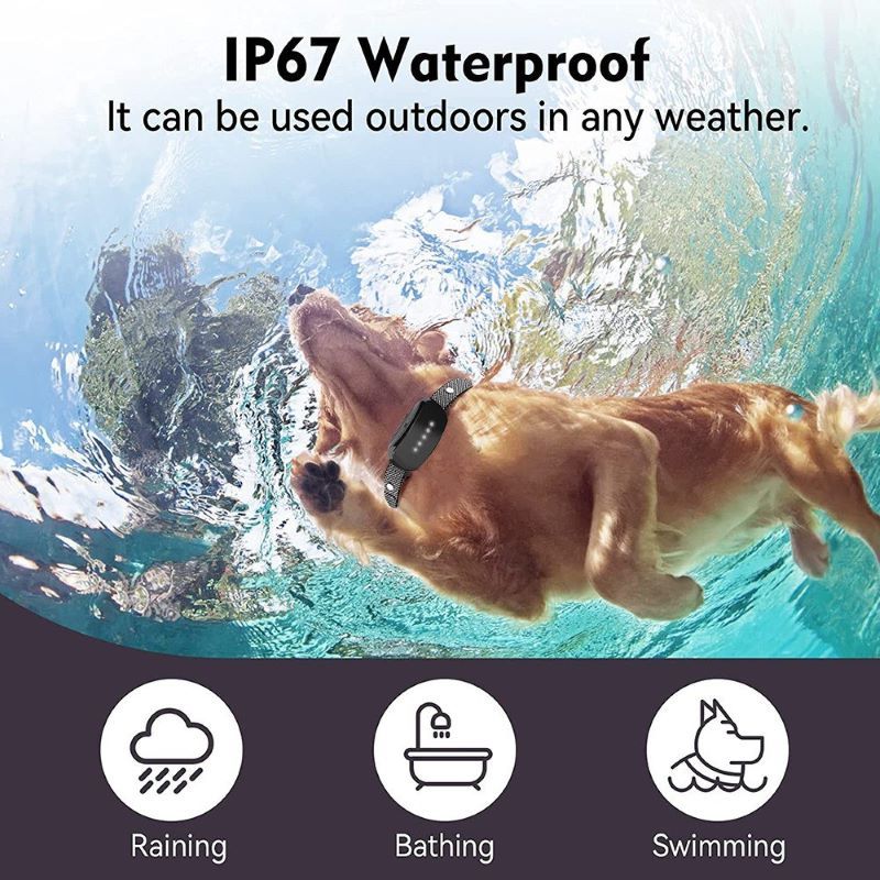 Adjustable Training Device Bark Collar for Large Medium and Small Dogs - JM Variety Store