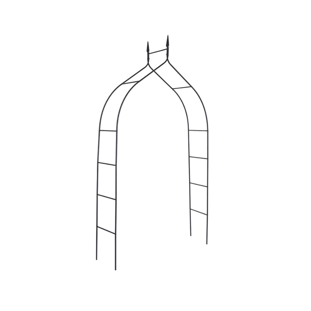 8 Feet 4 Inch High Gothic Steel Rose Arch - JM Variety Store