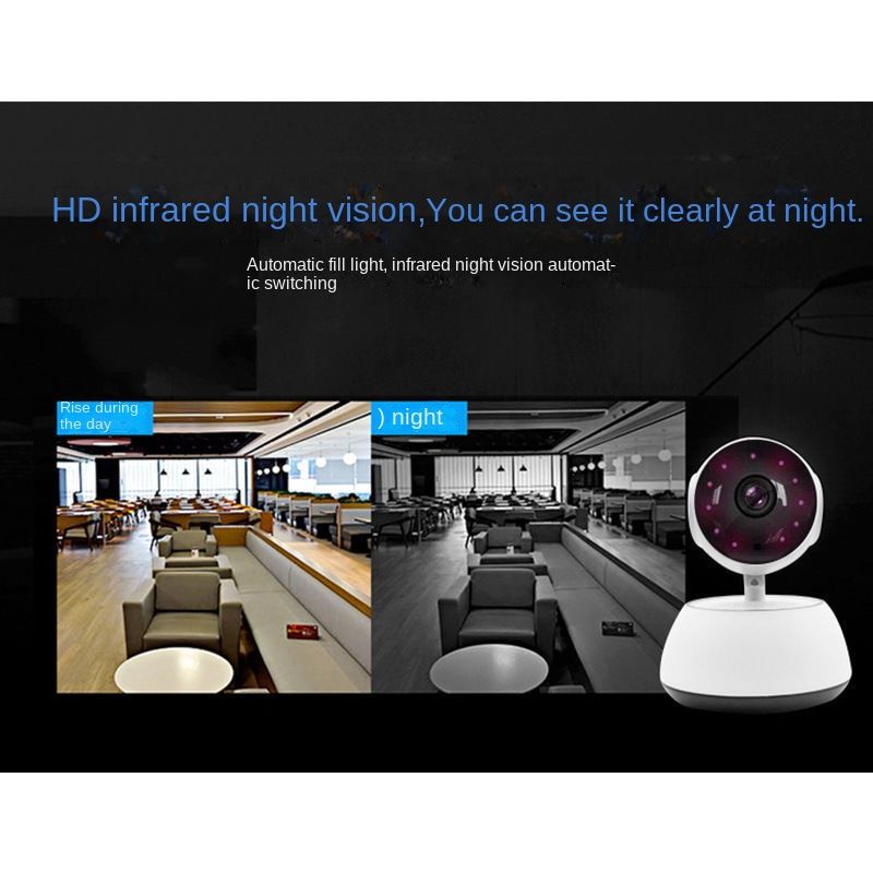 Wireless Camera; 1080P HD view; WiFi Home Indoor Camera without SDcard; 2 Way Audio Night Vision; Works with app - JM Variety Store