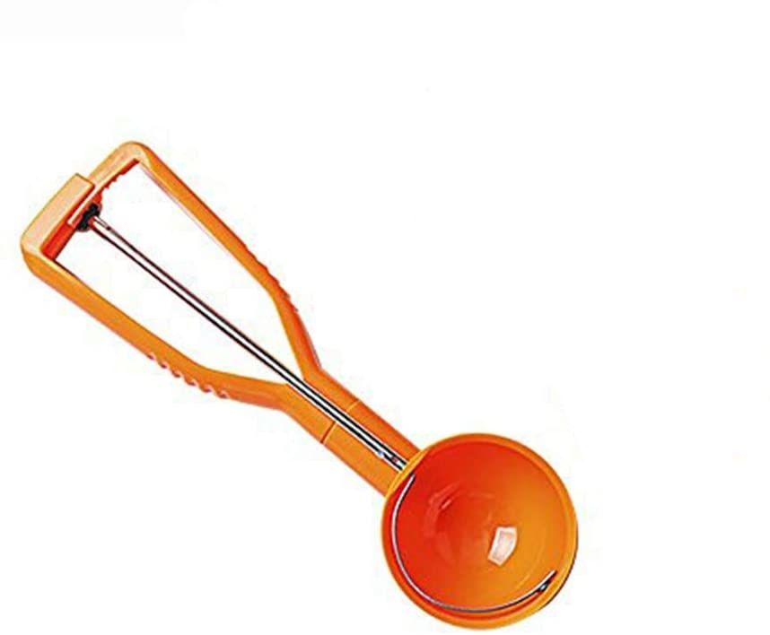 Cookie Dough Scooper Ice Cream Scooper Non-Stick Anti Freeze Quick Release Melon Ballers Watermelon Ballers Mango Ballers Kitchen Gadget Tools - JM Variety Store