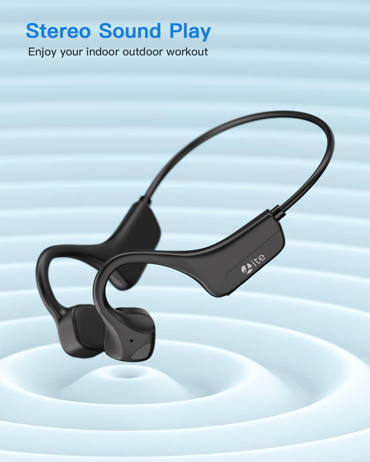 Sport Wireless Bone Conduction Earphones – Open-Ear Safety Design, IPX6 Sweatproof, 8 Hrs Call, US Dropship - JM Variety Store