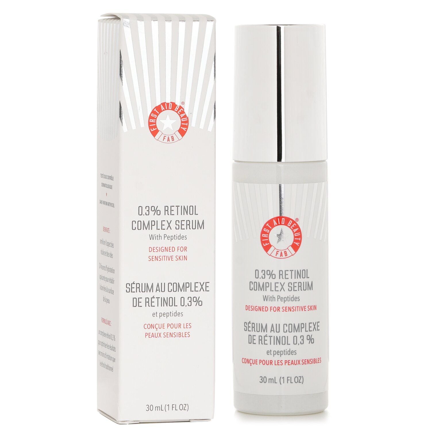 FIRST AID BEAUTY - 0.3% Retinol Complex Serum with Peptides 029150 30ml - JM Variety Store