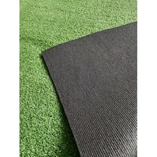 3ft x 32ft Premium Artificial Turf Mat with Drainage Holes. Thick Fake Grass with Rubber Backing, Ideal for Indoor/Outdoor Pet Areas,, Patio & Balcony Decor(Grass height 0.6 inches/1.5cm) - JM Variety Store