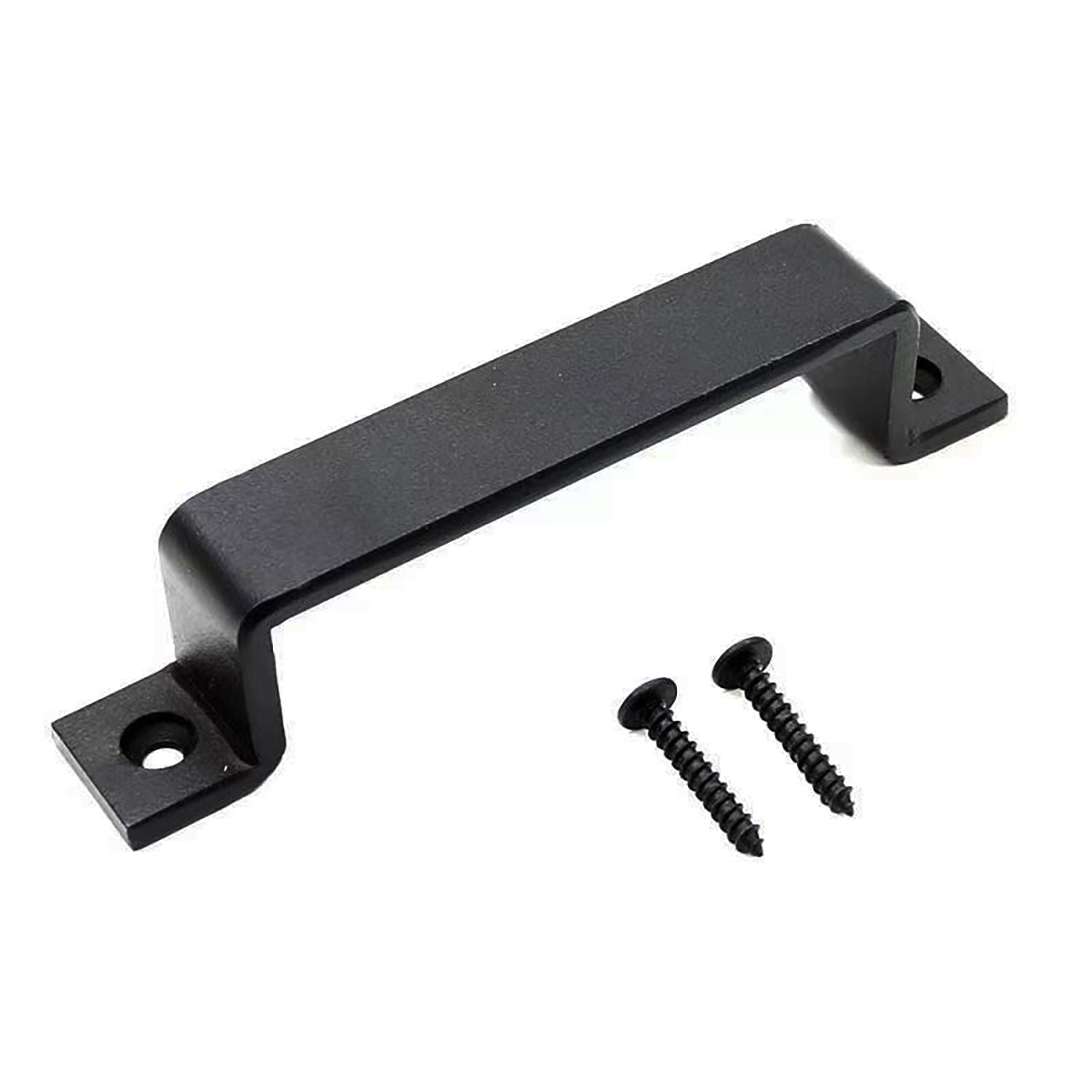 CRAZY ELF 28" x 84" Six Paneled Real Primed Door Slab + 6.6FT Barn Door Sliding Hardware + Adjustable Floor Guider + Pull Handle, DIY Unfinished Paneled Door, Modern Interior Barn Door, Water-proof - JM Variety Store