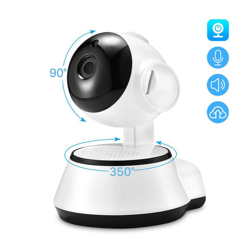 Wireless Camera; 1080P HD view; WiFi Home Indoor Camera without SDcard; 2 Way Audio Night Vision; Works with app - JM Variety Store