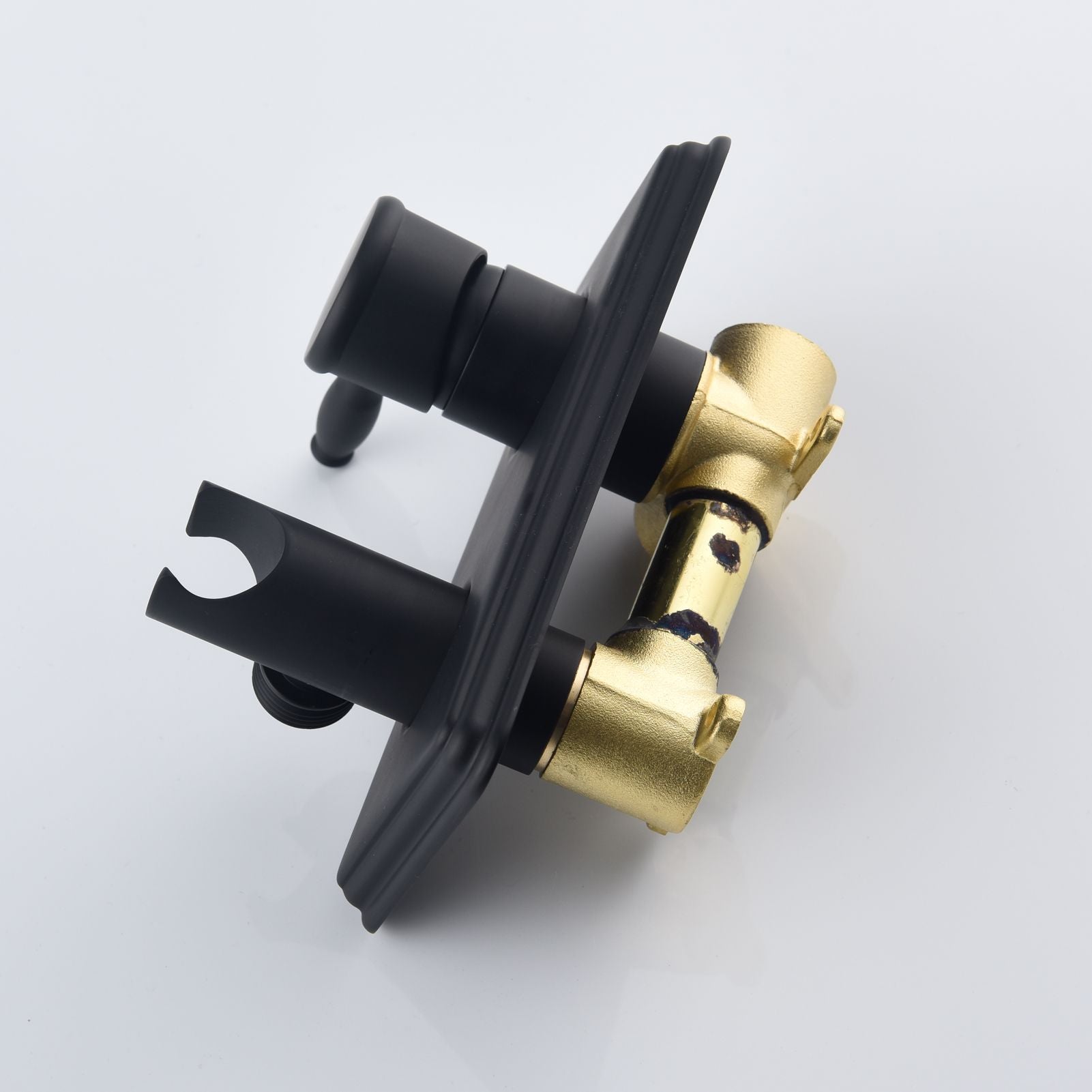 Stainless Steel Toilet Handheld Sprayer Kit Hot and Cold Water Black Bidet Sprayer Set - JM Variety Store