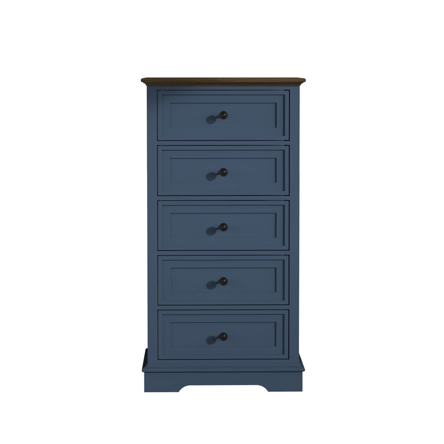 Tall Dresser for Bedroom with 5 Drawers for Closet, Chest of Drawers with Metal Handle - JM Variety Store