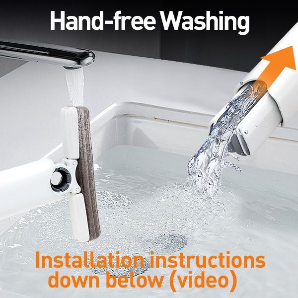 mini mop Portable Self-Squeeze Short Mop - JM Variety Store