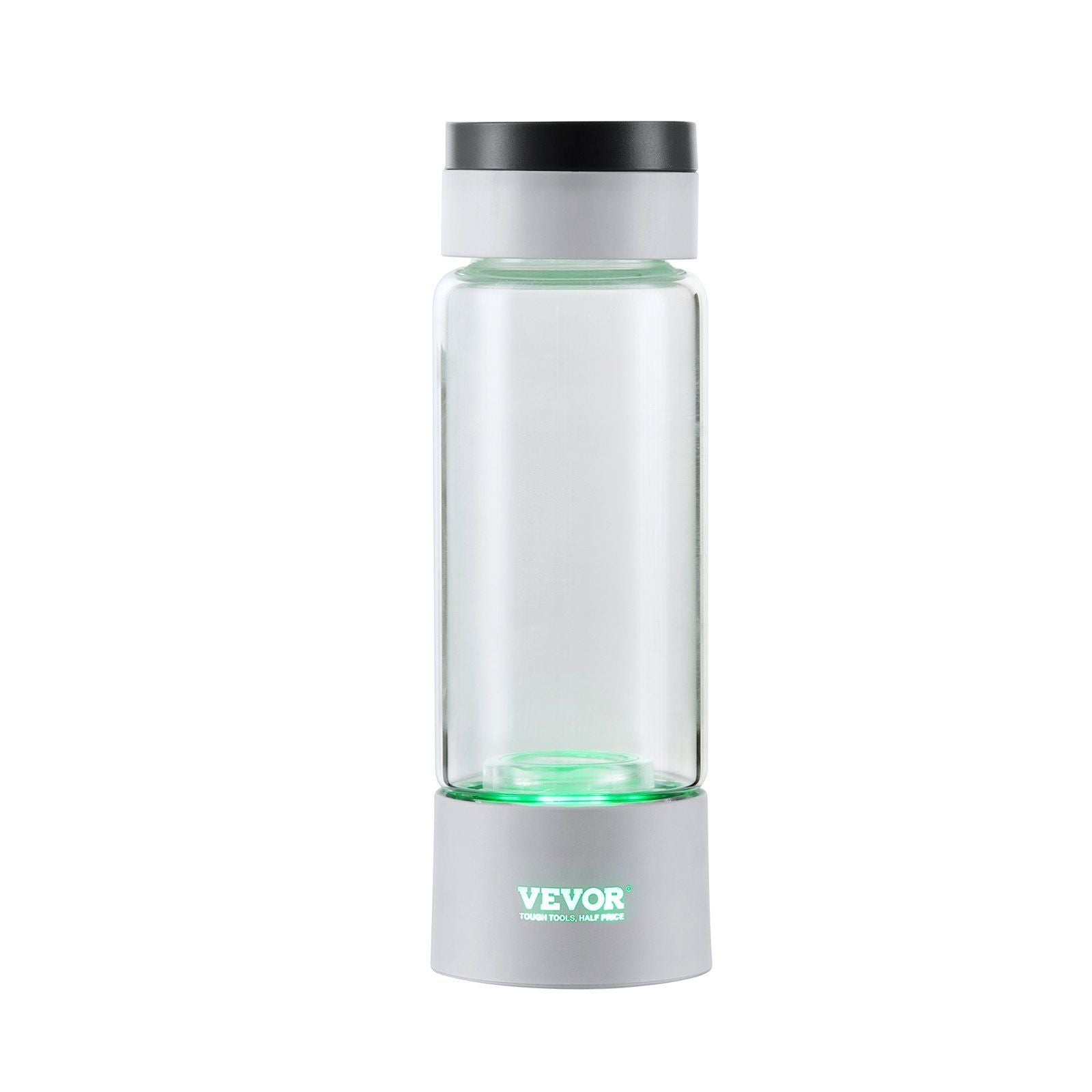 VEVOR Hydrogen Water Bottle Generator, 380 ml / 13.4 oz Capacity Portable Hydrogen Water Maker, SPE Technology Hydrogen Rich Water Ionizer Machine with Nasal Inhalation Tube and Self-Cleaning - JM Variety Store
