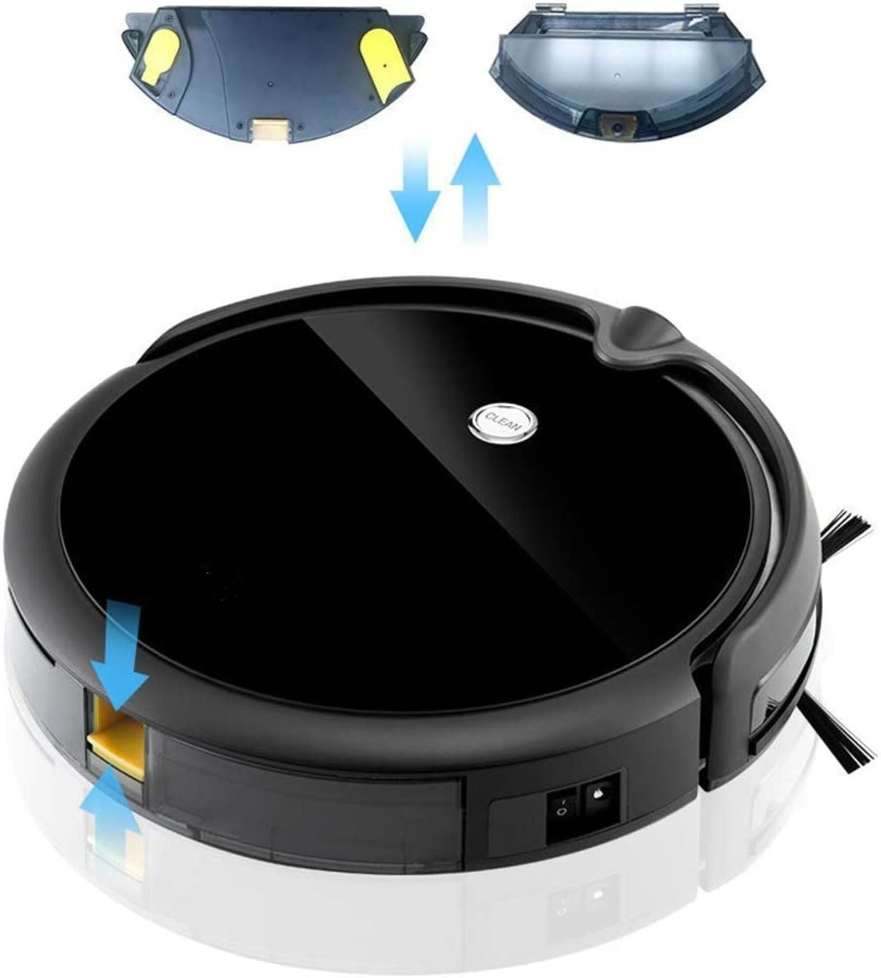iMass Robot Vacuum Cleaner Mop Wi-Fi App & Live Video Calling Communication Recording Monitor - JM Variety Store