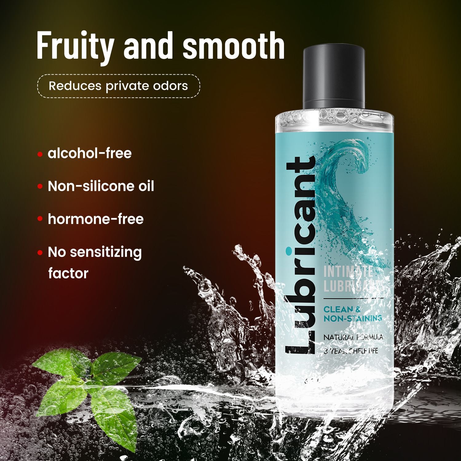 Water-Based Lubricant, Long-Lasting, Non-Sticky, Safe for Toys, Ideal for Men, Women, and Couples, Lubrication Gel for Toys, Large Volume, Gentle - JM Variety Store