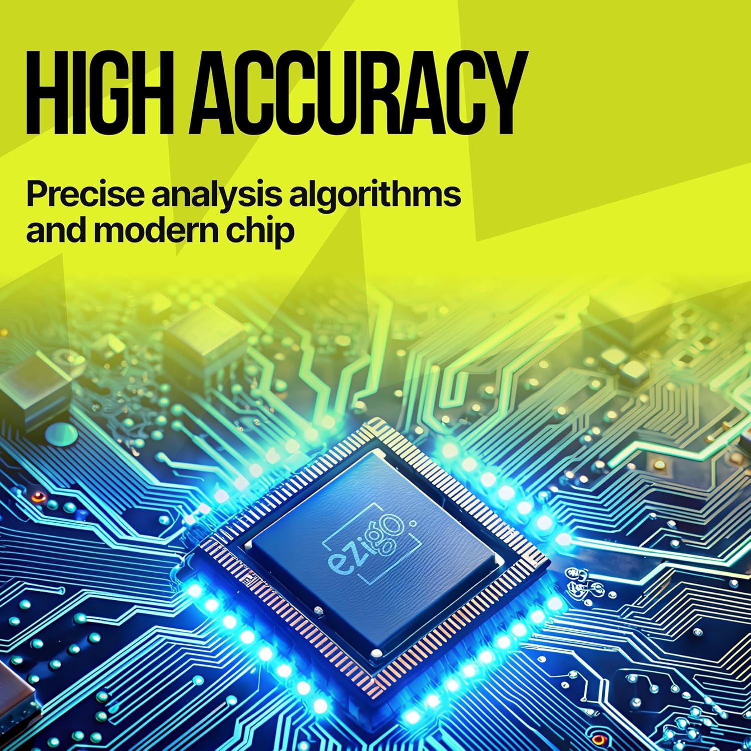 25 Metrics EziGo White Digital Bathroom Smart Scale with BMI, Body Fat, Muscle Mass, Bluetooth, Apple Health Compatible Scales, Digital Weight Composition Scale & Body Fat Mass, Up to 400lb/180 kg - JM Variety Store