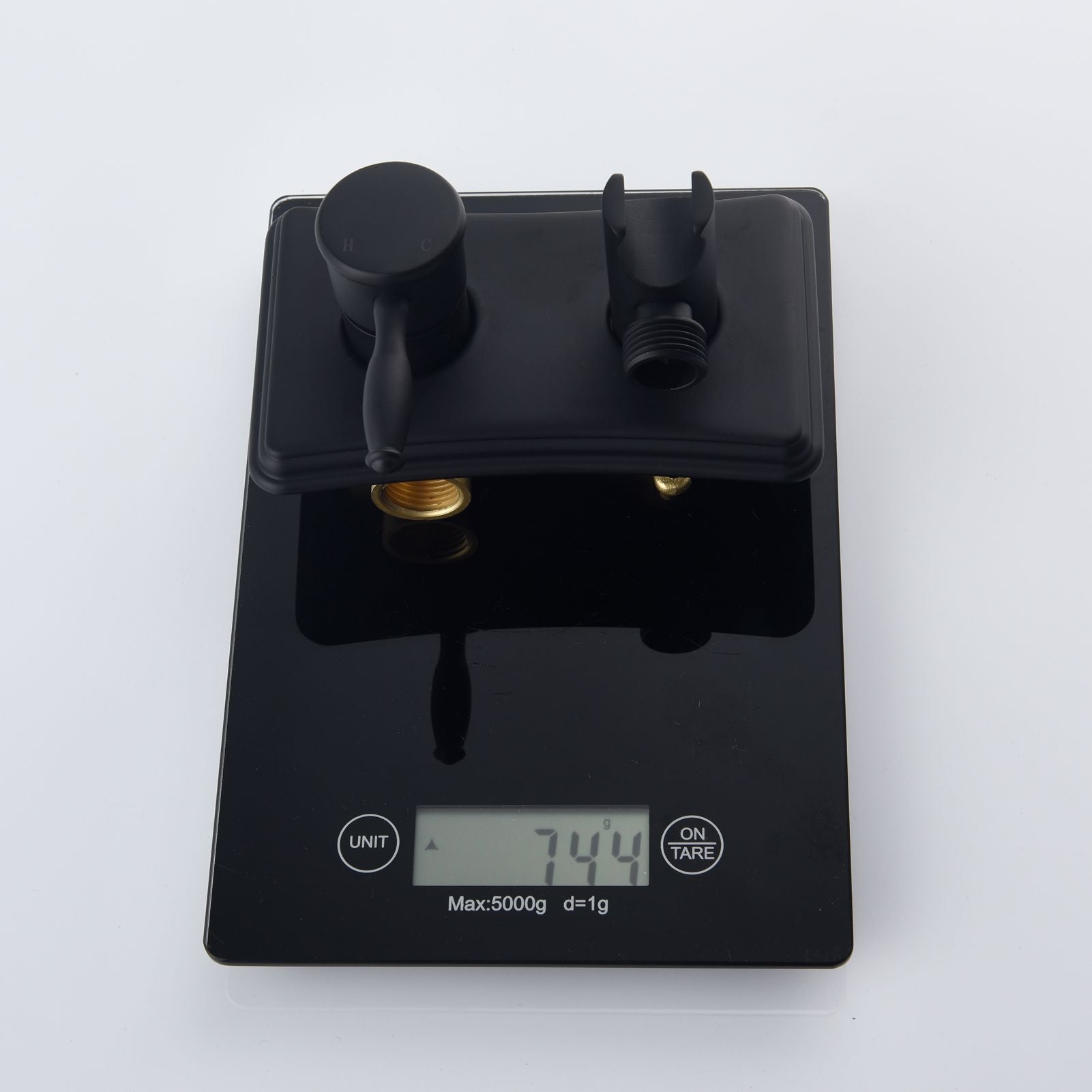 Stainless Steel Toilet Handheld Sprayer Kit Hot and Cold Water Black Bidet Sprayer Set - JM Variety Store